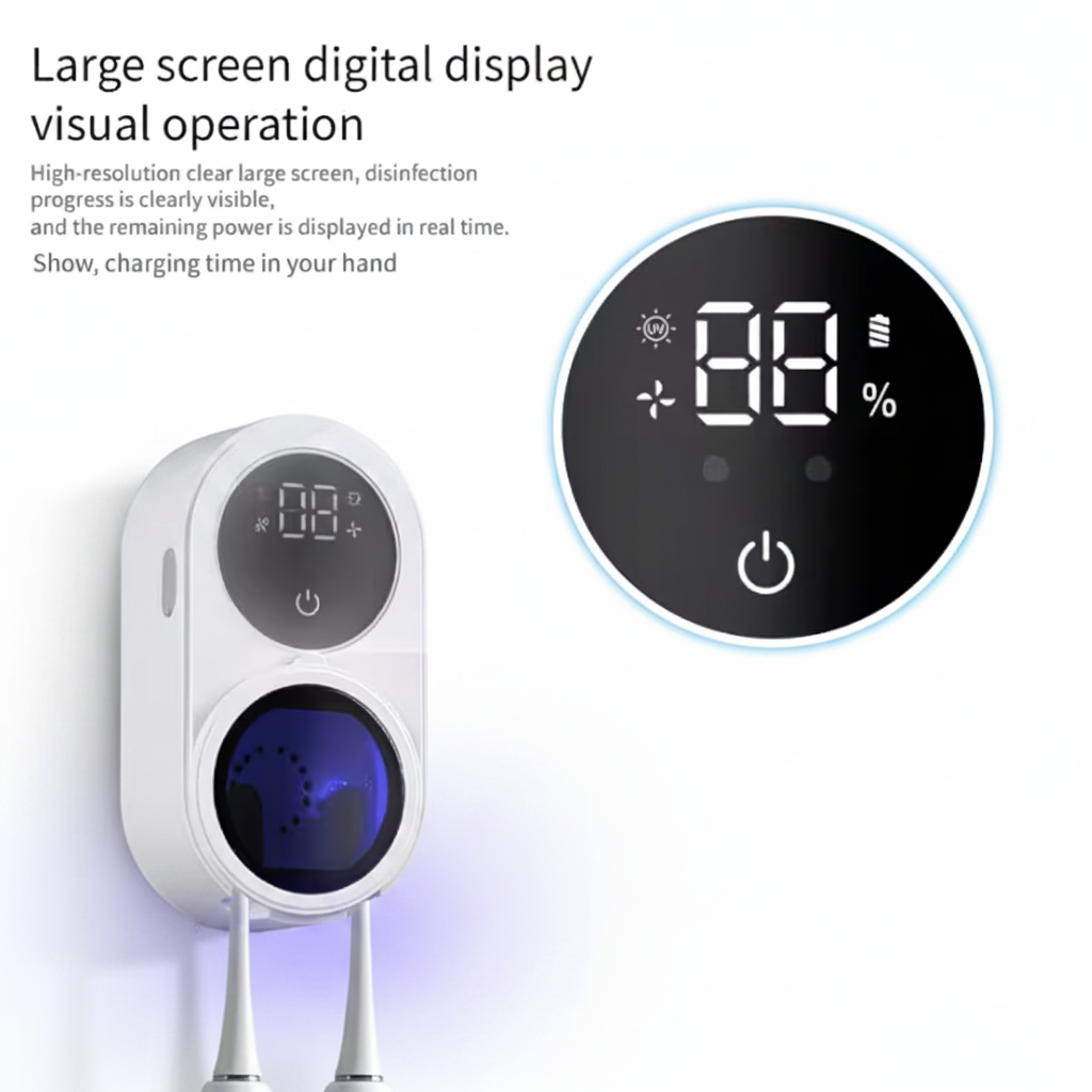 UV Sanitizer Display Feature White
